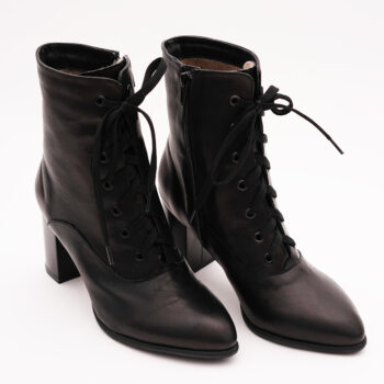 1aBotine Negre cu Toc Vagam1121