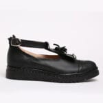 Pantofi Casual Decupati Negri Vagam  C0542 - imagine 5
