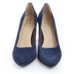 Pantofi Bleumarin cu Toc Gros Vagam069 - imagine 5