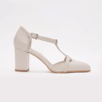 Pantofi Gri Deschis Decupati Vagam1382 - imagine 3