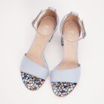 Sandale Bleu cu Toc 1229 - imagine 5