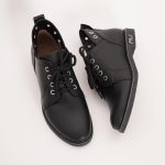 Ghete Scurte Negre Vagam0992 - imagine 6