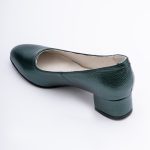 Pantofi Verzi cu Toc Gros Scurt Vagam1728 - imagine 6