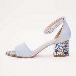 Sandale Bleu cu Toc 1229 - imagine 2