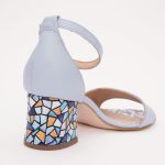 Sandale Bleu cu Toc 1229 - imagine 3
