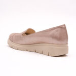 Balerini Roz-Auriu Sidefat cu Talpa Inalta Vagam 0743 - imagine 6