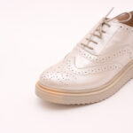 Pantofi Crem cu Siret Vagam 0853 - imagine 3