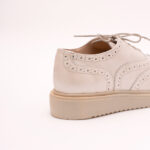 Pantofi Crem cu Siret Vagam 0853 - imagine 4
