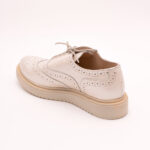 Pantofi Crem cu Siret Vagam 0853 - imagine 6
