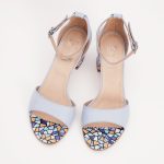 Sandale Bleu cu Toc 1234 - imagine 6