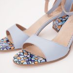 Sandale Bleu cu Toc 1234 - imagine 4