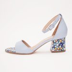 Sandale Bleu cu Toc 1234 - imagine 2