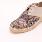 Pantofi Crem cu Siret Vagam 0845 - imagine 3