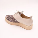 Pantofi Crem cu Siret Vagam 0845 - imagine 6