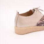 Pantofi Crem cu Siret Vagam 0845 - imagine 4