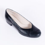 Pantofi Bleumarin cu Toc Gros Vagam0638 - imagine 3