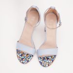Sandale Bleu cu Toc 1231 - imagine 5