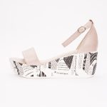 Sandale Roz cu Talpa Inalta Vagam 1191 - imagine 2