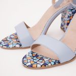 Sandale Bleu cu Toc 1231 - imagine 3