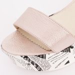 Sandale Roz cu Talpa Inalta Vagam 1191 - imagine 4