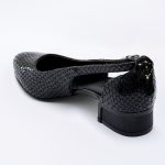 Pantofi Negri Decupati Vagam 1808 - imagine 4