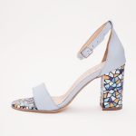 Sandale Bleu cu Toc 1231