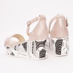 Sandale Roz cu Talpa Inalta Vagam 1191 - imagine 6