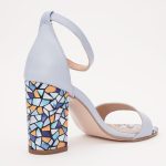 Sandale Bleu cu Toc 1231 - imagine 2
