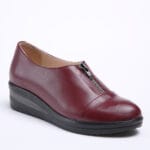 Balerini Bordo cu Talpa Inalta Vagam0420