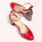 Pantofi Rosii Decupati Vagam0631 - imagine 4