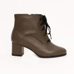 Botine Kaki cu Toc Vagam1258 - imagine 4