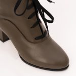 Botine Kaki cu Toc Vagam1258 - imagine 5