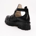 Pantofi Negri Decupati 1305 - imagine 3