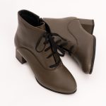 Botine Kaki cu Toc Vagam1258 - imagine 2