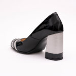 Pantofi Negri cu Toc Gros Vagam0816 - imagine 6
