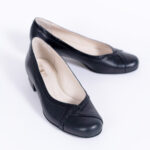 Pantofi Bleumarin cu Toc Gros Vagam0638 - imagine 2