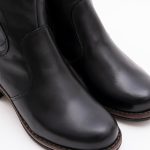 Ghete Negre Scurte cu Talpa Joasa Vagam1697 - imagine 4