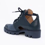 Pantofi Bleumarin Decupati Vagam1541 - imagine 3