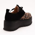 Pantofi Maro cu Platforma Vagam 1138 - imagine 3