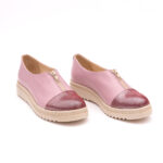 Balerini Roz cu Talpa Inalta Vagam 0826 - imagine 7