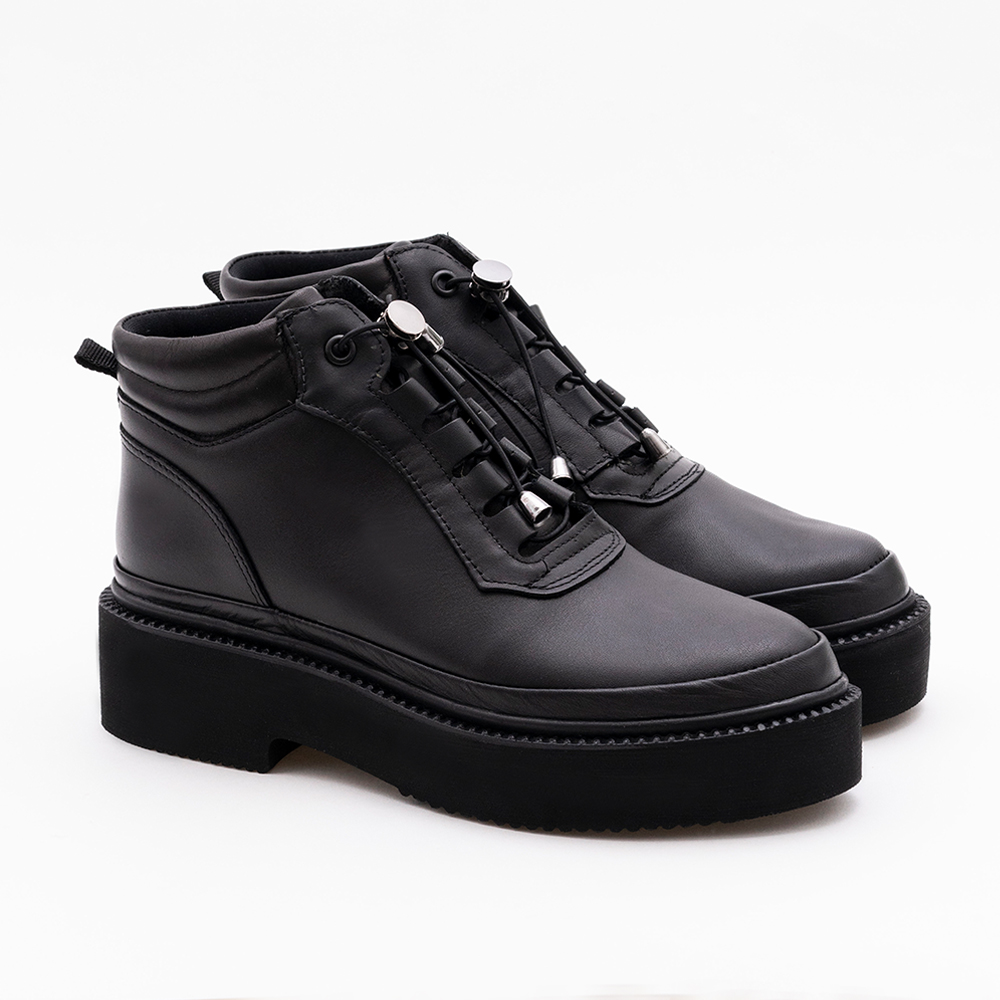 15Ghete-Casual-Negre-Scurte-cu-Talpa-Joasa-Vagam1698 Ghete Casual Negre Scurte cu Talpa Joasa Vagam1698 - imagine 1