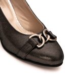 Pantofi Negri cu Toc Gros Vagam1344 - imagine 2