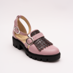 Pantofi Casual Decupati Roz Vagam 0933