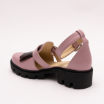 Pantofi Casual Decupati Roz Vagam 0933 - imagine 2