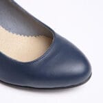 Pantofi Bleumarin cu Toc Gros Vagam0325 - imagine 4
