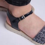 Sandale Bleumarin cu Talpa Joasa Vagam0271 - imagine 7