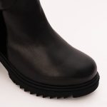 Ghete Negre cu Toc Vagam1247 - imagine 4