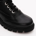 Pantofi Negri cu Talpa Inalta 1303 - imagine 4