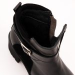 Ghete Negre cu Toc Vagam1247 - imagine 5