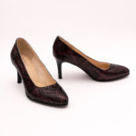 Pantofi Stiletto Bordo Vagam0831 - imagine 2